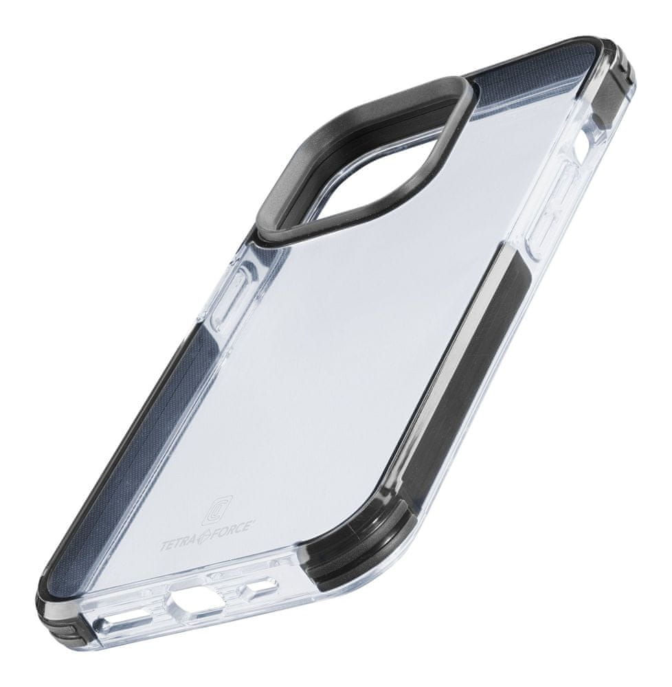 CellularLine Ultra ochranné pouzdro Tetra Force Shock-Twist pro Apple iPhone 14 Plus, 2 stupně ochrany TETRACIPH14MAXT, transparentní