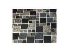 Mozaika recyklované sklo šedá Patchwork MSS006 300x300 mm