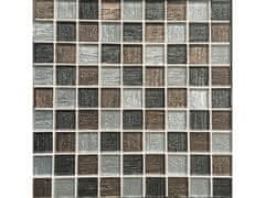 Pavemosa Skleněná mozaika hnědá malovaná MSR101 305x305 mm