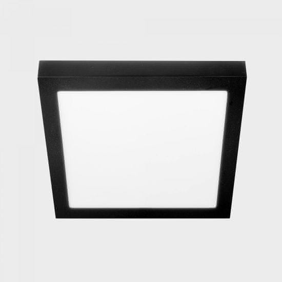 KOHL LIGHTING KOHL-Lighting DISC SLIM SQ stropní svítidlo 300x300 mm černá 24 W CRI >80 3000K Non-Dimm