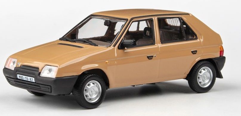 Abrex Škoda Favorit 136L (1988) 1:43 - Hnědá Beduínská