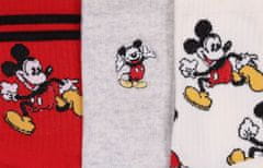 Disney 3x dlouhé barevné ponožky Mickey Mouse