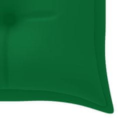 Vidaxl Poduška pro závěsné houpací křeslo zelená 150 cm textil