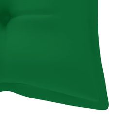 Vidaxl Poduška pro závěsné houpací křeslo zelená 120 cm textil