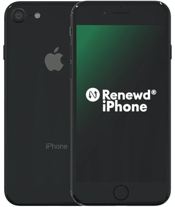 Apple Refurbished iPhone 8, 64 GB, Space Gray (Renewd) - použité