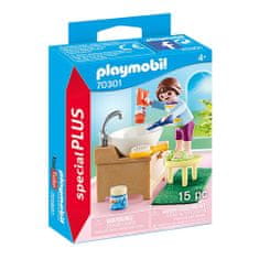 Playmobil Holčička při čištění zoubků , Život ve městě, 15 dílků