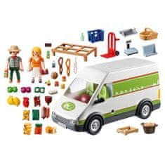 Playmobil Pojízdná prodejna bioproduktů , Statek, 91 dílků