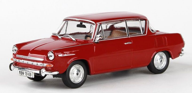 Abrex Škoda 1100MBX (1969) 1:43 - Červená Rubínová