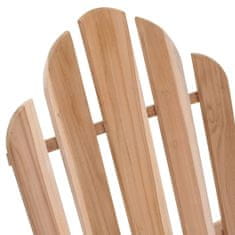 Greatstore Křeslo Adirondack teak