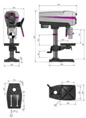 Optimum Stolní vrtačka OPTIdrill DP 26 T (400 V)