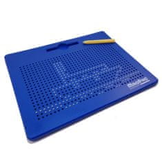 Magnetická kreslící tabulka Magpad Big 714 kuliček - Modrá
