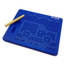 Magnetická kreslící tabulka Magpad - Medium 380 kuliček, Barva Modrá