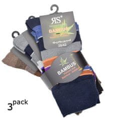 RS Dámské bambusové zdravotní ponožky 1201621_3pack, 39-42