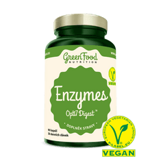 GreenFood Nutrition Enzymy Opti7 Digest 90 kapslí