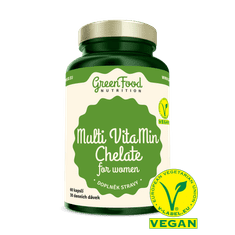 GreenFood Nutrition Multi VitaMin Chelát pro ženy 60 kapslí