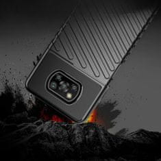 IZMAEL Odolné pouzdro Thunder pro Xiaomi Poco X3 NFC - Černá KP24858