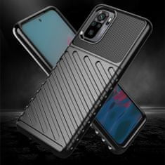 HURTEL OHEBNÝ KRYT POUZDRA THUNDER CASE PRO XIAOMI REDMI NOTE 10 / REDMI NOTE 10S MODRÝ