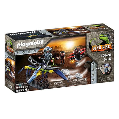 Playmobil Pteranodon útok ze vzduchu , Dinosauři, 50 dílků