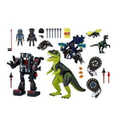 Playmobil T-Rex souboj gigantů , Dinosauři, 84 dílků