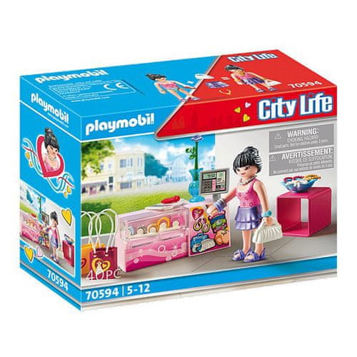 Playmobil Módní doplňky , Obchodní centrum, 40 dílků