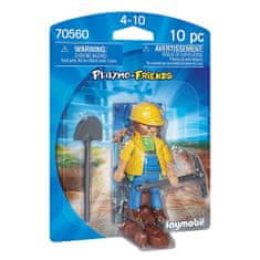 Playmobil Stavební dělník , Stavba, 10 dílků