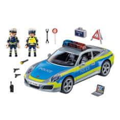 Playmobil Porsche 911 Carrera 4S , Policie, 36 dílků