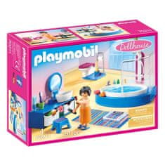 Playmobil Moderní koupelna , Domečky pro panenky a příslušenství, 51 dílků