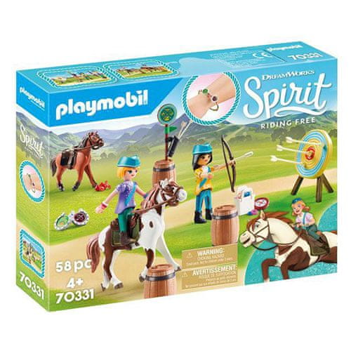 Playmobil Venkovní dobrodružství , Spirit Riding Free, 58 dílků