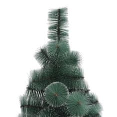 Greatstore Umělý vánoční stromek se stojanem zelený 150 cm PET