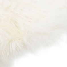 Vidaxl Koberec z islandské ovčí kůže krémový 70 x 110 cm