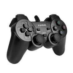 Marvo Gamepad GT-006, 15tl., USB, černý, vibrační