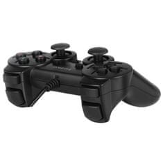 Marvo Gamepad GT-006, 15tl., USB, černý, vibrační