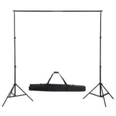 Greatstore Fotostudio set se sadou světel a fotopozadím