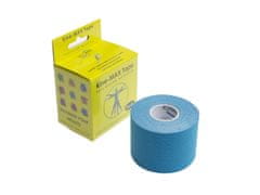 Kine-MAX Tape Super-Pro Cotton - Kinesiologický tejp - Modrý