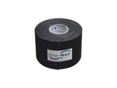 Kine-MAX Tape Super-Pro Cotton - Kinesiologický tejp - Černý