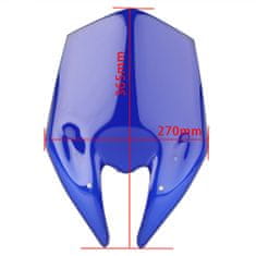 SEFIS Plexi štít čirý Kawasaki Z800 2013-2016