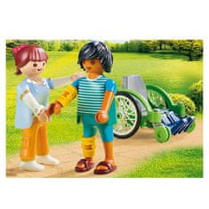 Playmobil Pacient na vozíku , Život ve městě, 20 dílků