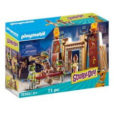 Playmobil Scooby-Doo dobrodružství v Egyptě , Scooby-Doo, 71 dílků