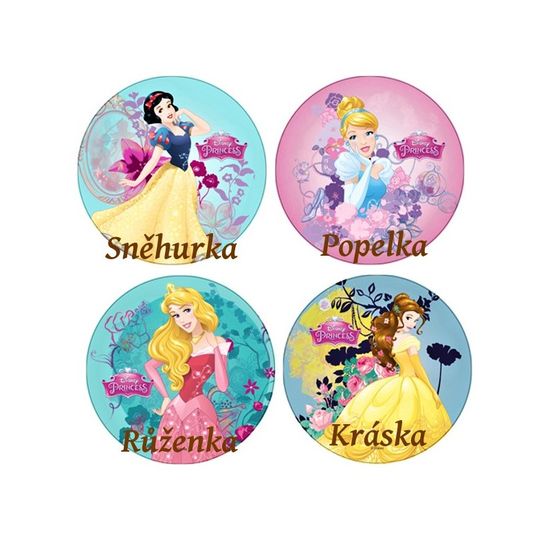 Modecor Disney jedlý papír Princesses - Kráska