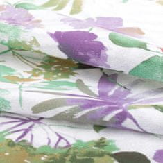 FLHF Bettwäsche Averi Violett gedruckt.glatt Blumen 155x200_80x80*1 AmeliaHome