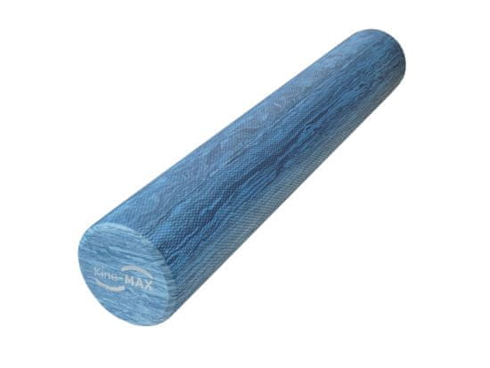 Kine-MAX Professional Massage Foam Roller - masážní válec Eva Foam 90cm - modrý