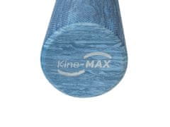 Kine-MAX Professional Massage Foam Roller - masážní válec Eva Foam 90cm - modrý