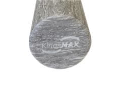 Kine-MAX Professional Massage Foam Roller - masážní válec Eva Foam 90cm - šedý