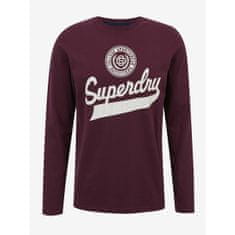 Superdry Tričko Script Style Col Ls Top XL