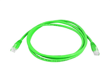 sapro UTP Patch Kabel Lexton RJ45 CAT5E 0,5m 8P8C 1:1 Zelený