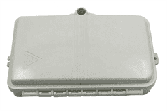 sapro Optický nástěnný box FTTH 4S, 4x adaptér (SC-simplex/LC-duplex), IP65