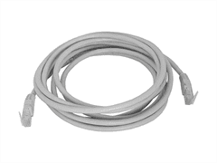 sapro UTP Patch Kabel Lexton RJ45 CAT6E 5m 8P8C 1:1 Šedý