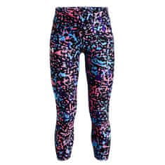 Under Armour HG Armour Printed Ankle Crop-BLK, HG Armour Printed Ankle Crop-BLK | 1361239-002 | YLG