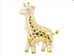 PartyDeco Fóliový balónek 102x80 žirafa 