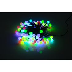 Retlux Vánoční řetěz RXL 380 smart kuličky 120LED RGB